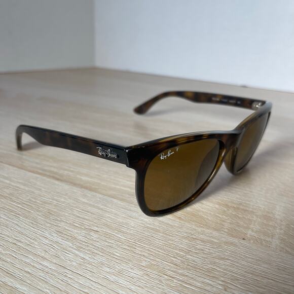 Ray-Ban RB4184 710/51 Sunglasses Tortoise Shell FRAMES ONLY 54-17 Made in Italy - Picture 9 of 9